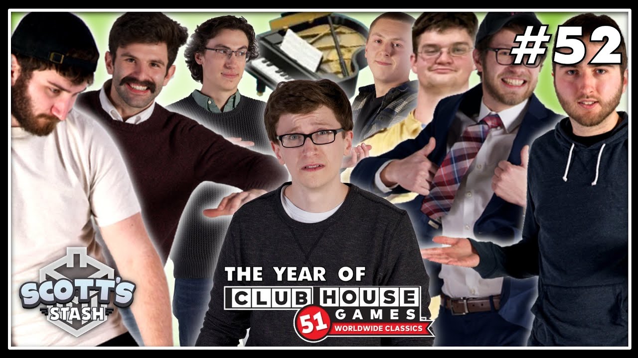 Piano (#52) - Scott, Sam, Eric, Dom, Justin, Jarred, Joe, Jeff and the Year of Clubhouse Games